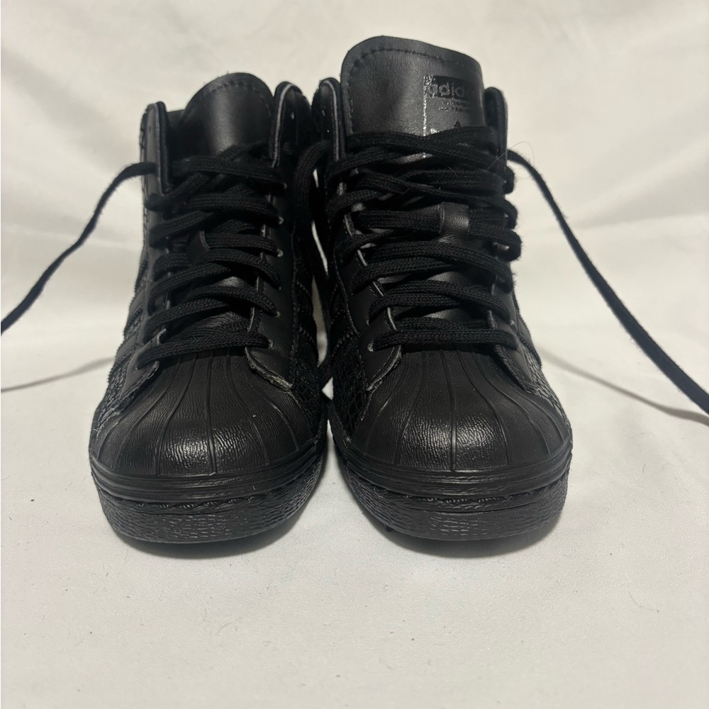 Kids Black High-Top Sneakers